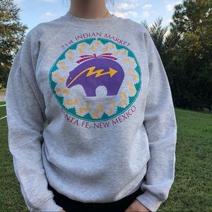 Vintage 80s Santa FebNew Mexico 71st Indian market